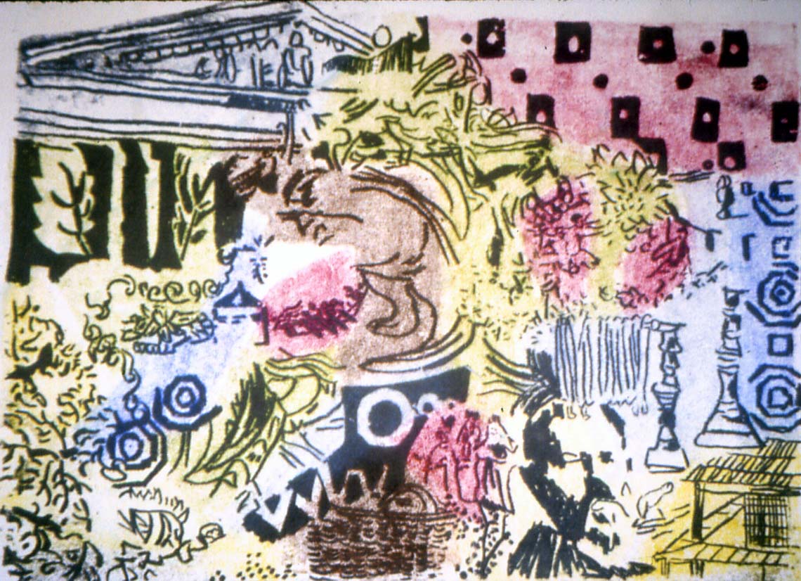 waterbased screenprint