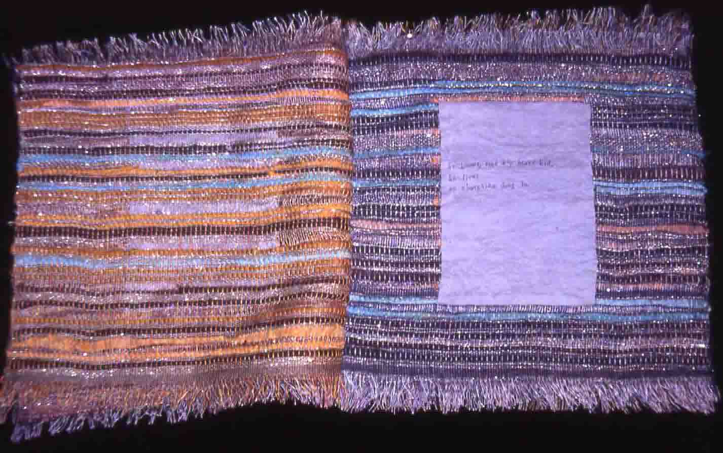 woven book